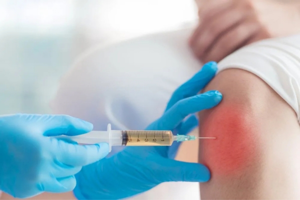 Plasma injection for knee pain relief