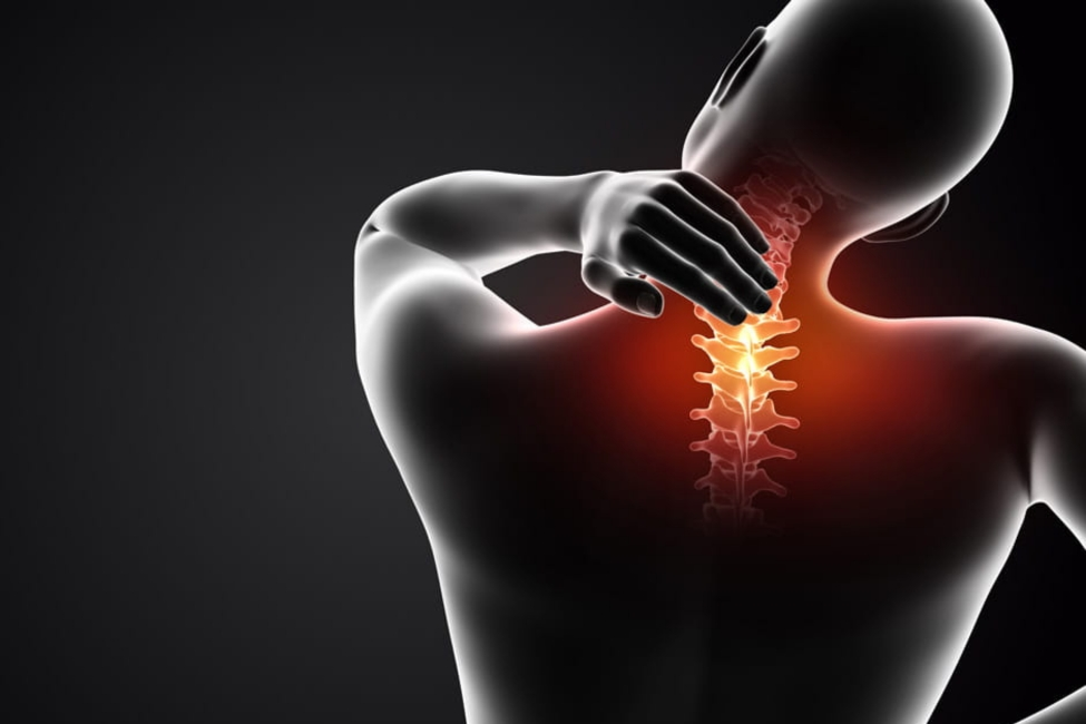 nerve pain in neck graphic