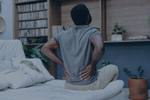 man in daily pain