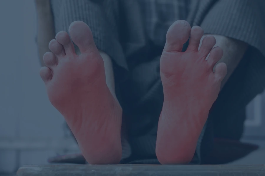 feet burning at night